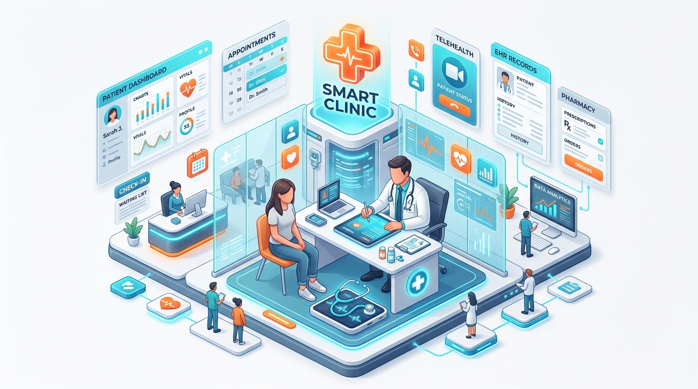 Care Connect Clinical Dashboard Interface